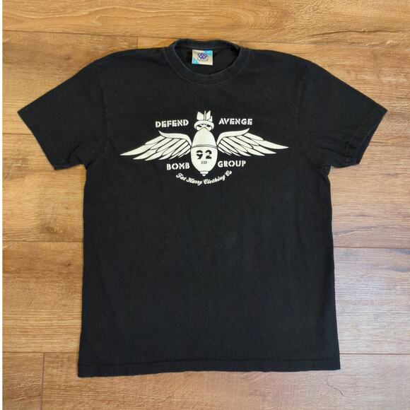 Starworld Other - VTG Defend Avenge Bomb Group Adult Small Shirt USA Army Marines Gun Weapon